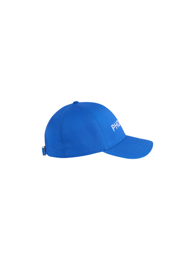 SAPPHIRE BLUE SIGNATURE LOGO CAP