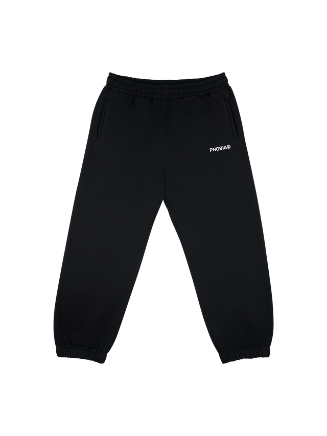 SIGNATURE BLACK CLASSIC LOGO SWEATPANTS