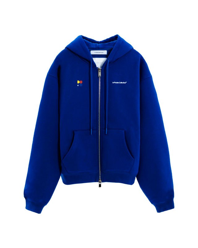 PLAYFUL TRIO LOGO ZIPPER FLEECE JACKET