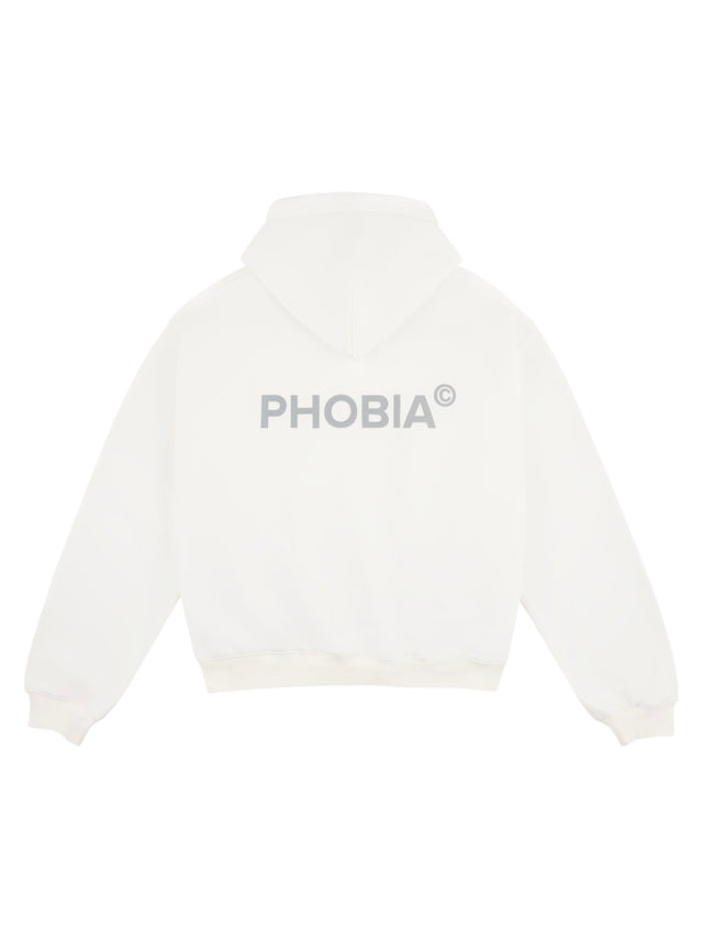 BLANC DE BLANC CLASSIC LOGO FLEECE HOODIE