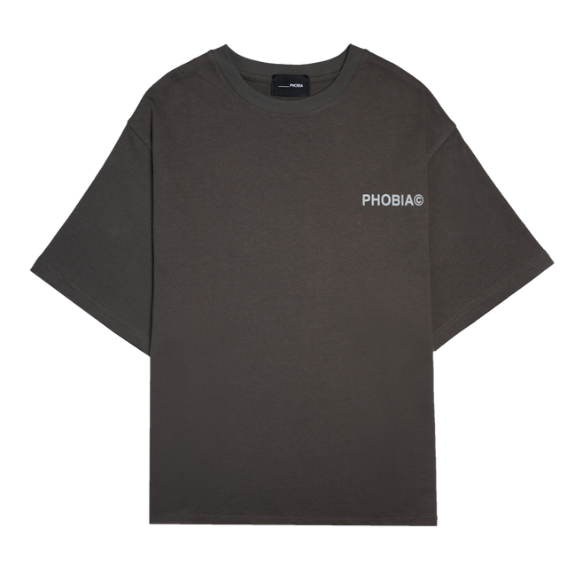 SHADOW GRAY PREMIUM LOGO T-SHIRT
