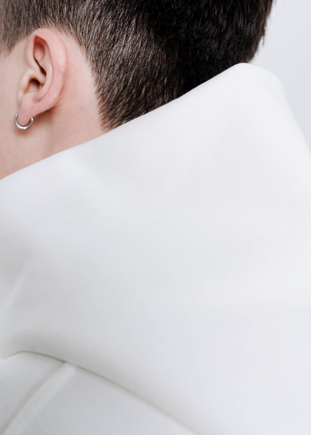 BLANC DE BLANC COORDINATE FLEECE HOODIE