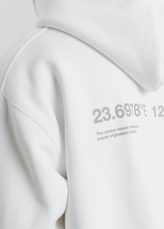 BLANC DE BLANC COORDINATE FLEECE HOODIE