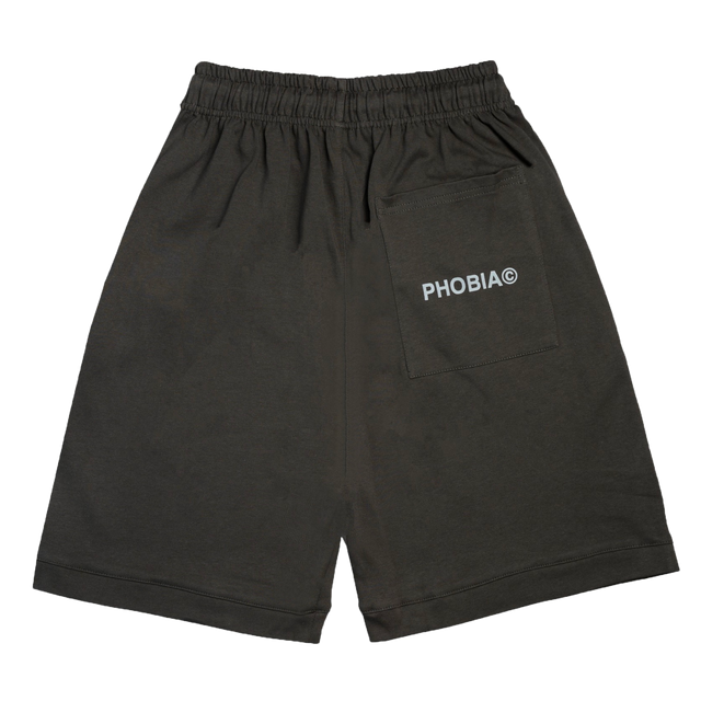 SHADOW GRAY PREMIUM LOGO SHORT