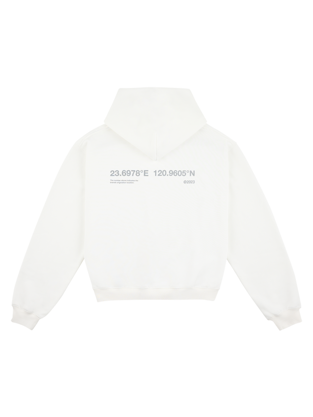 BLANC DE BLANC COORDINATE FLEECE HOODIE