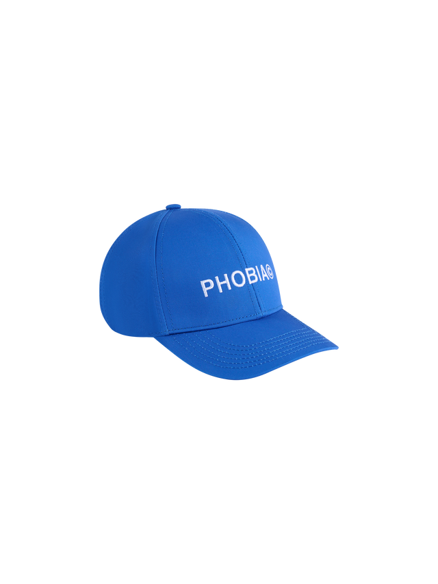 SAPPHIRE BLUE SIGNATURE LOGO CAP