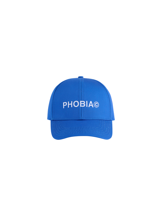 SAPPHIRE BLUE SIGNATURE LOGO CAP