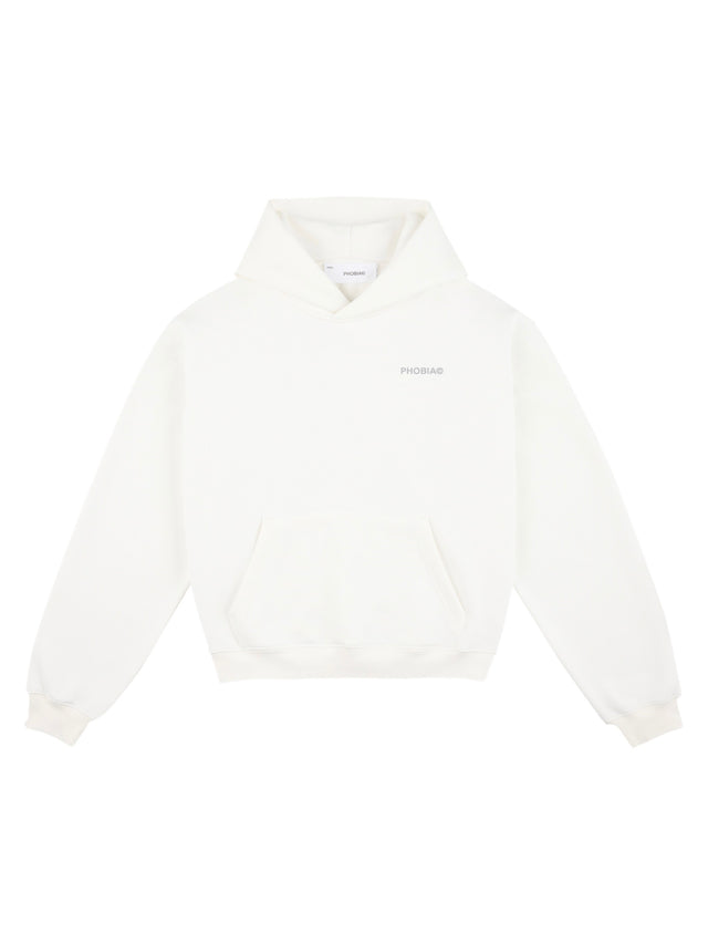 BLANC DE BLANC CLASSIC LOGO FLEECE HOODIE