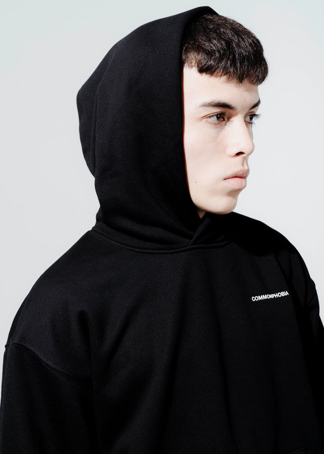 SIGNATURE BLACK COORDINATE FLEECE HOODIE